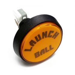 Orange "Launch Ball" Button For The Big Lebowski Pinball Machines