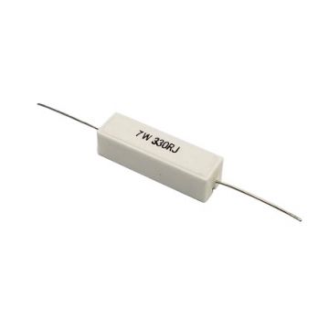 330 Ohm, 7 Watt Wirewound Resistor