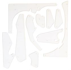 Blackout Full Clear Plastic Protector Set