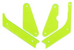 Fluorescent Green Slingshot Protector Set For Munsters