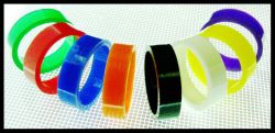 1-1/2" Standard Size Translucent High Gloss Super-Bands Flipper Rubber