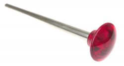 Ball Shooter (Plunger) Rod -  Red Translucent Knob