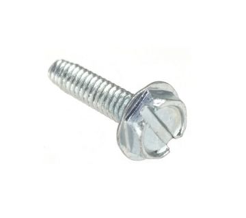 #6-32 x 5/8" Slotted Hex Washer Thread Forming Screw