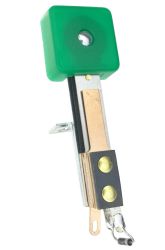 RFM 3D/Deep Square Translucent Green Stand-Up Target - Rear Mounting