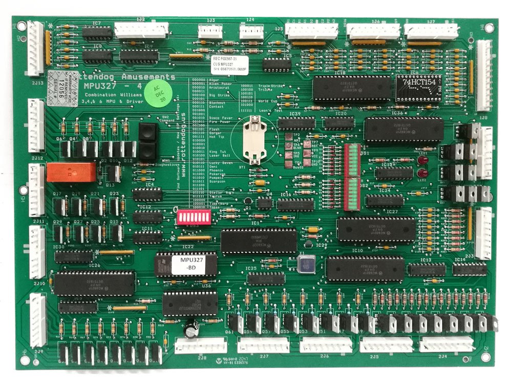 RD-MPU327 Rottendog Williams System 3 to 6 MPU/Driver Combo Board