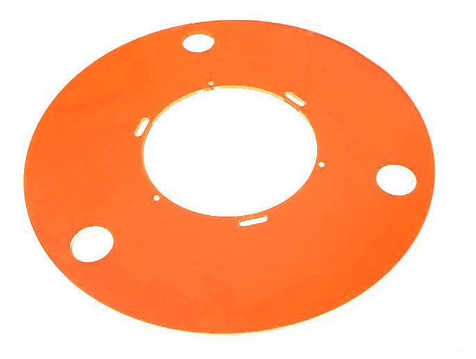 PBL-300-0229-00 Judge Dredd Deadworld Mod Fluorescent Orange Ring