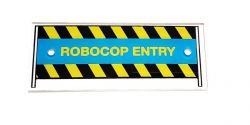Data East "Robocop Entry" Ramp Sign