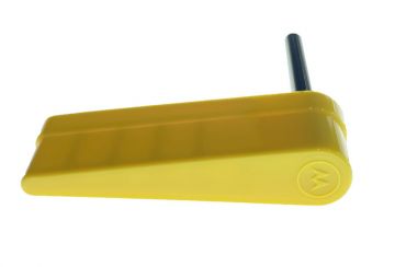 Williams Logo Flipper Bat And Shaft Assembly #20-9250-6 - Yellow