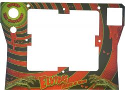 Elvira's House Of Horrors Cabinet Decal - Front