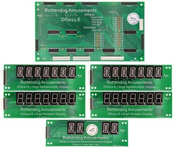 Rottendog Display Set for DE/Williams System 11