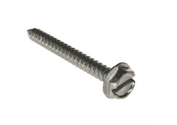 #6 x 1-1/4" Slotted Hex Head Screw
