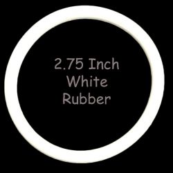 2-3/4" White Champion Rubber Ring