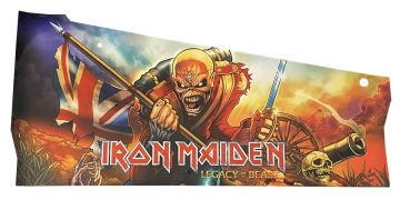 Iron Maiden Pro Cabinet Decal - Left Side