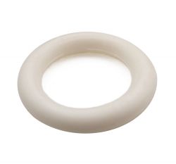PerfectPlay™ 1" Silicone Rubber Ring - WHITE - CLEARANCE
