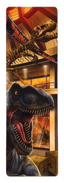 Stern Jurassic Park Home Edition Backbox Decal - Left