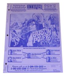 Stern Austin Powers Manual