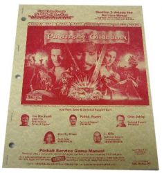 Stern Pirates of the Caribbean Manual