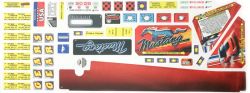 Mustang Pro Full Playfield Decal Set