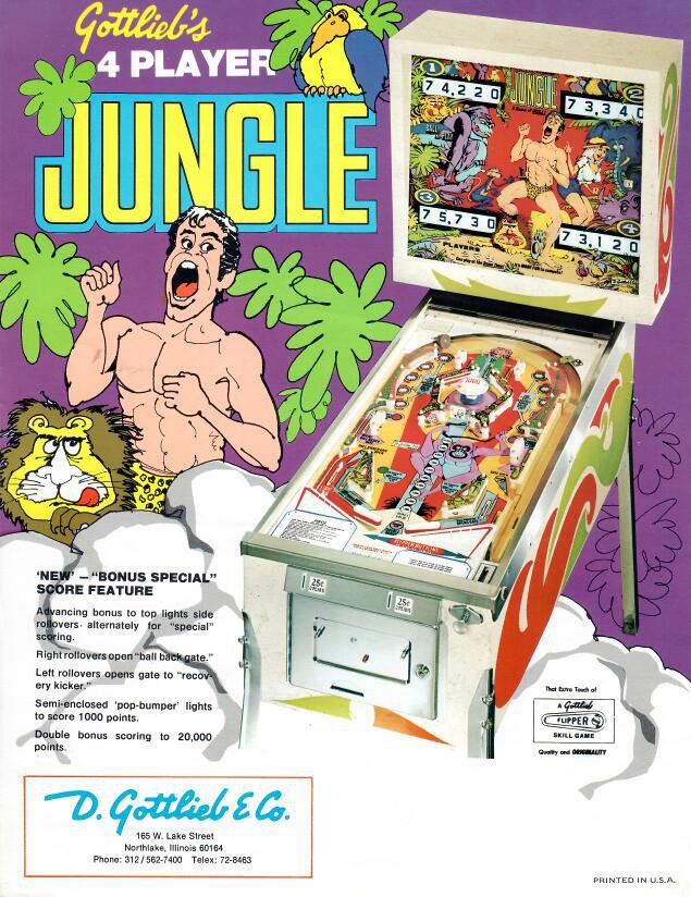pinball hd jungle style