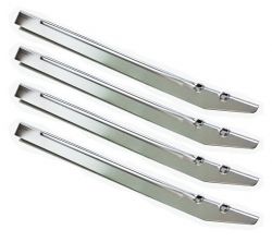 SECONDS - Williams/Bally Non-Ribbed Chrome Legs - Set of 4