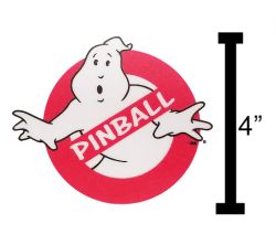 Ghostbusters Pinball Promotional Decal