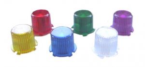 03-8171-XX Plastic Light Domes - Twist On. Available in various colors.  Compatible with major pinball machine brands. Choose from drop-down menu.