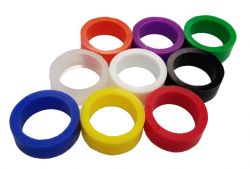 PerfectPlayâ„¢ Colored Silicone Rubber Rings